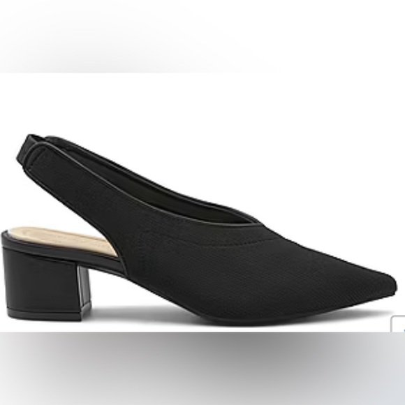 Adrienne Vittadini Gotham Pointed Toe Slingback Heels Size 7 1/2 - Picture 1 of 6